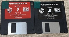 Midi WB Music Performance Plus Book 1 Set 1&2 Floppy Discs 3.5” Vintage Piano 97