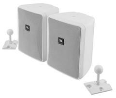 JBL VMA1120 Commercial/Restaurant 120W 70v Amplifier+(4) JBL 5.25″ Wall Speakers