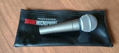 💥Vintage!💥 1970s Shure SM58 Dynamic Vocal Microphone USA w/ Original Pouch