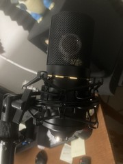 MXL 770 Condenser Microphone w/ Shockmount – Never Used + Free Microphone Cable