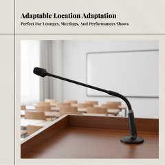 Dynamic Mic Adjustable Dynamic DJ Mic for Home Recording