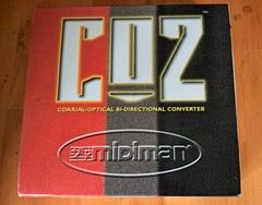Midiman CO2 Bi-Directional Coaxial/Optical Converter S/PDIF RCA TOSLINK