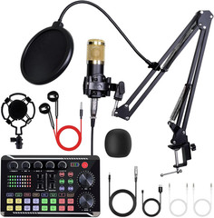 Podcast Equipment Bundle, Podcast Equipment with BM-800 Microphone