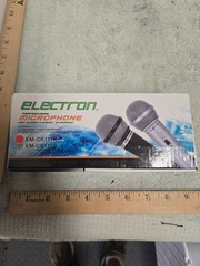 electron microphone, EM-CK111K, black, new
