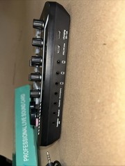 Live Sound Card & Audio Interface WithDJ Mixer and Voice Changer With Moukey Mic