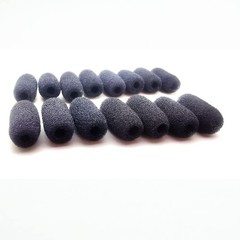 15 Pack Mini Lavalier Foam Cover Windscreen for Countryman E6 and Other Heads…