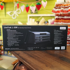 Zoom LiveTrak L-20R Rackmount Digital Mixer Recorder 20ch 22Input L20R