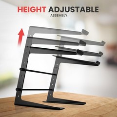 PYLE-PRO PLPTS25 Laptop Computer Stand for DJ