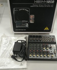 Behringer XENYX 1202FX 12-Ch Analog Mixer 4 Mic Preamps Multi-FX Used Japan