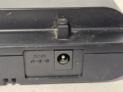 Vintage RadioShack FM Wireless Microphone Receiver 32-1257 Black W Power Adapter