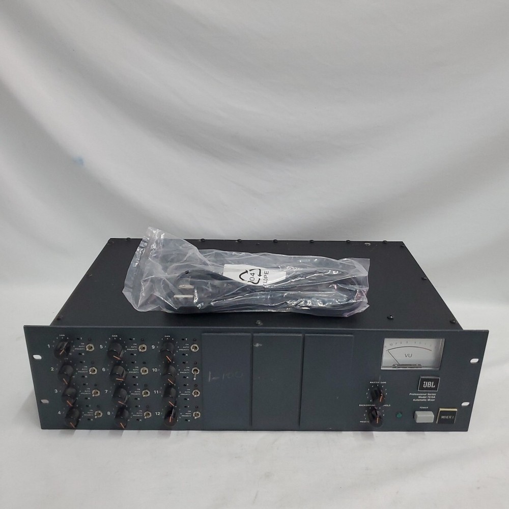 JBL 7510A Professional Series 12-Channel Automatic Mixer w/ Power Cord