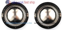 2pcs Aluminium Dome Diaphragm for Altec 288, 291, 299, 16 ohm US Local