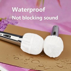 100 Pcs Non-Woven Microphone Cover, Disposable Hygiene Covers, Handheld Micro