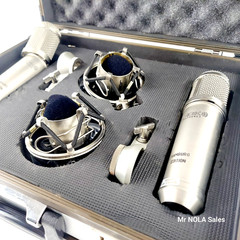 ADK Hamburg Edition Class A Discrete Solid State Condenser Mic PARTS and Case