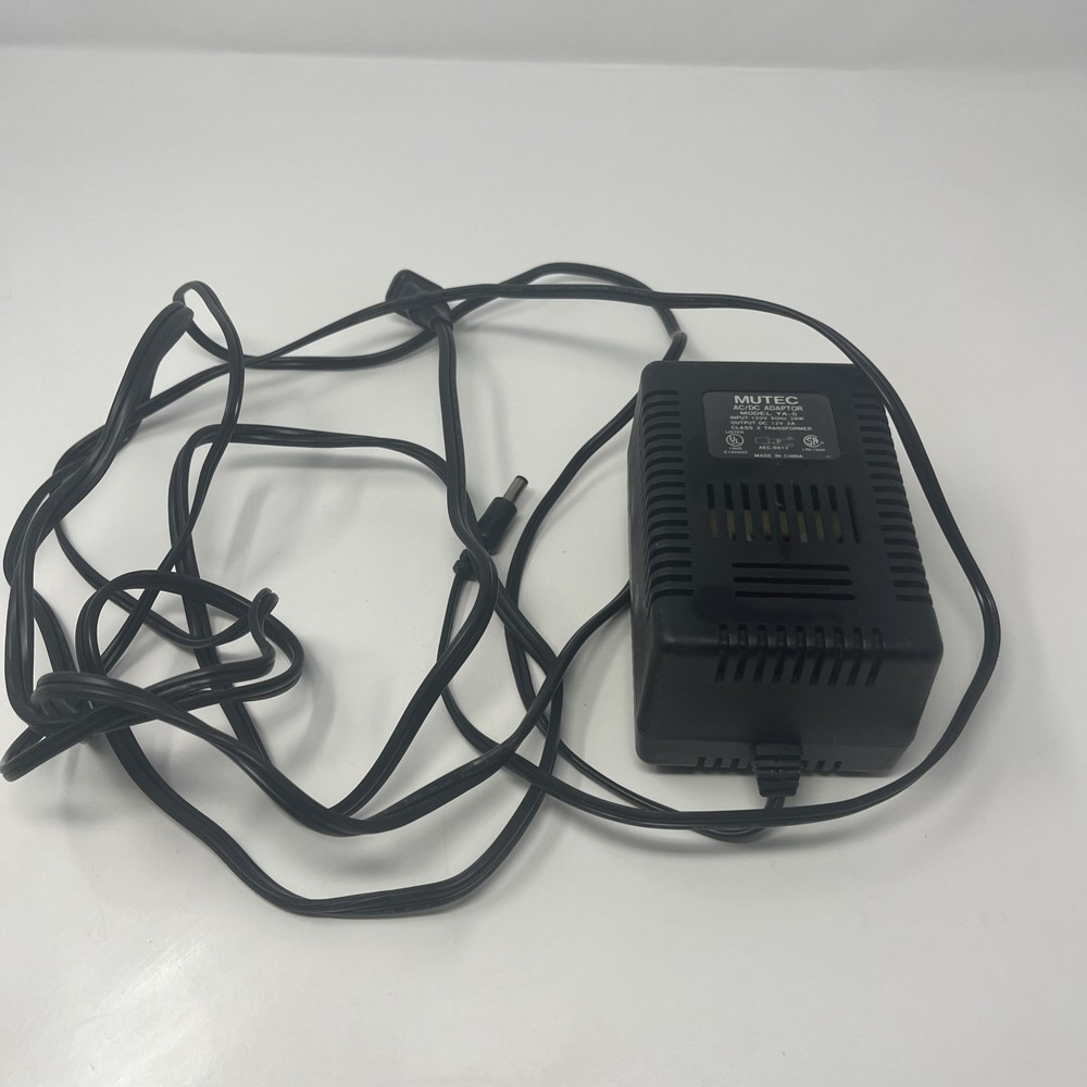Mutec YA-5 AC DC Adaptor Power Supply for Yamaha Keyboards – 12V 2 Amps