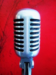 Vintage 1960s Shure 55S dynamic cardioid microphone w Atlas DS5 stand DISPLAY #5