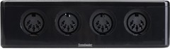 MIDI Solutions MultiVoltage Quadra Merge 4-in 2-out MIDI Merge Box