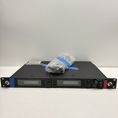 Shure U4D-UB Dual Channel Wireless Receiver UB Band 692-716MHz Powers On – Read!