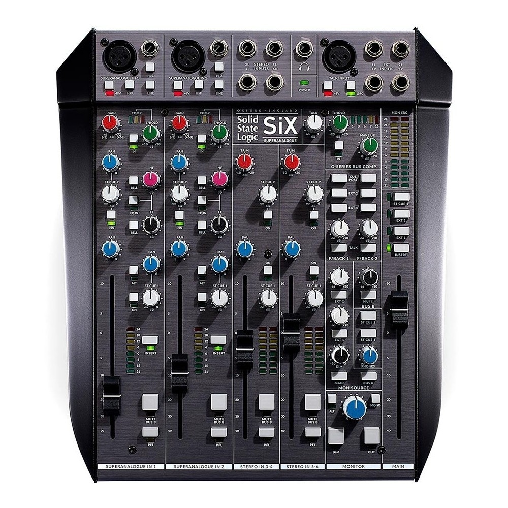 SOLID STATE LOGIC SIX 12 Channel Compact Pro Studio, Production, Audio Mixer