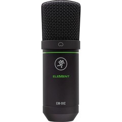 Mackie EM-91C EM91C EleMent Series Condenser Microphone w Cable & Shock Mount