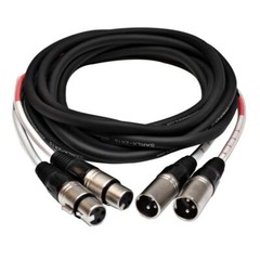 Seismic Audio 2 Channel 15 Feet XLR Colored Mutil-Patch Snake Cable