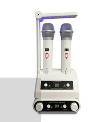 Kumyoung KMC-0707 UV LED Sterilization Wireless Karaoke Microphone System