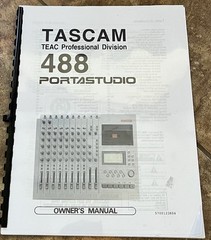Vintage TASCAM 488 Portastudio 8-Track Cassette Recorder