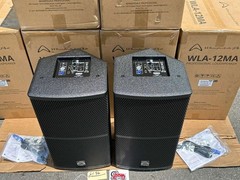 (6) Wharfedale WLA-12MA, 12-Inches Active Monitor Loudspeaker 1500W #6194 (THS)