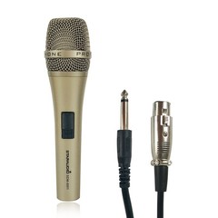 4-Channel Audio Mixer Live Studio Mixing Sound Console Unidirectional Microphone