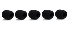5 Pack MIC Microphone Wind Sock & Pop Filters for shure sm58 Beta58A 565SD Black