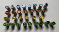 Vintage Moog Synthesizer SLIDER CAPS Original OEM LOT OF 30 Caps