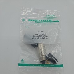 25x Neutrik NC3MX 3-Pole/Pin XLR Male Cable Connector