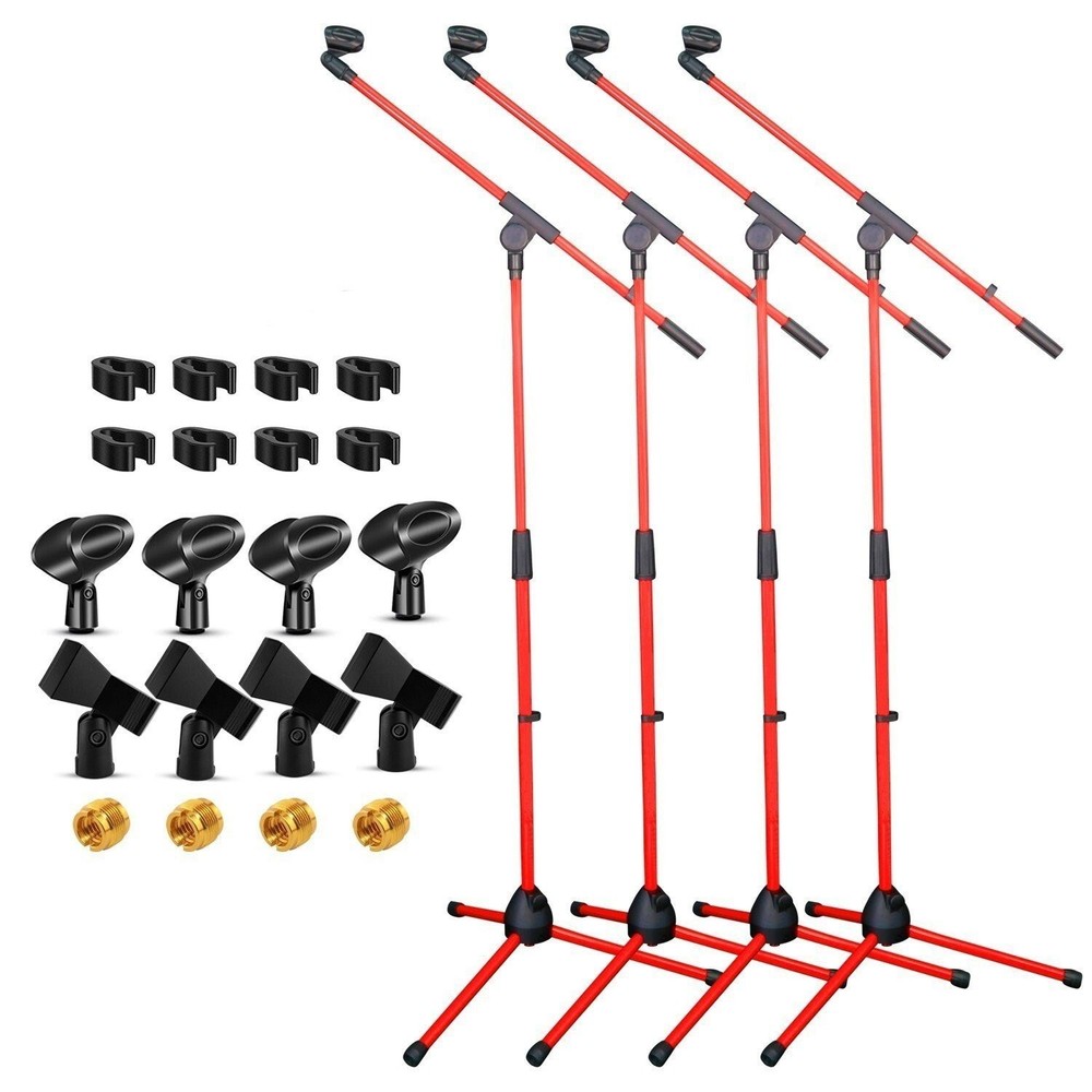 5Core Tripod Mic Stand Adjustable Heavy Duty Floor Holder Microphone Boom Arm 4x
