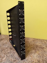 1 RU Rack Space Mount Fan System High Airflow Cooling 7 Fans New Old Stock