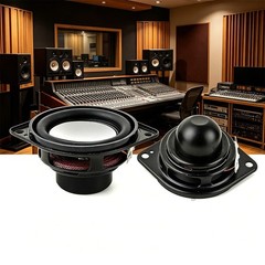1.5 Inch Speaker Compatible with Clip3 and Clip4 – 4 Ohm Impedance Black