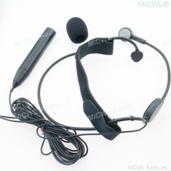 Dynamic ME3 Headset Microphone XLR 3Pin Phantom Power Head wear Mic for Mixer