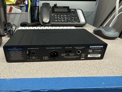 Samson SR5 STAGE 5H CH6 Wireless Microphone Receiver + Power Adapter – No Mic