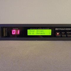 Dynacord DRP 10 Vintage Reverb Effects Processor Tested Working 1980s