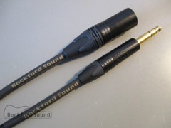 Canare L-4E6S Star Quad | 1.5 FT | Gold Male XLR to TRS Balanced Interconnect