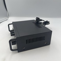 Pyle Compact Bluetooth FM Power Amplifier 100WX2 Max 2 Inputs w/ RCA & Terminals