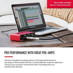 USB Audio Interface for Guitarists, Vocalists, Podcasters – Record Studio Qualit