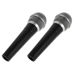 2 Pcs Karaoke Props Kids Microphone Toy Performance
