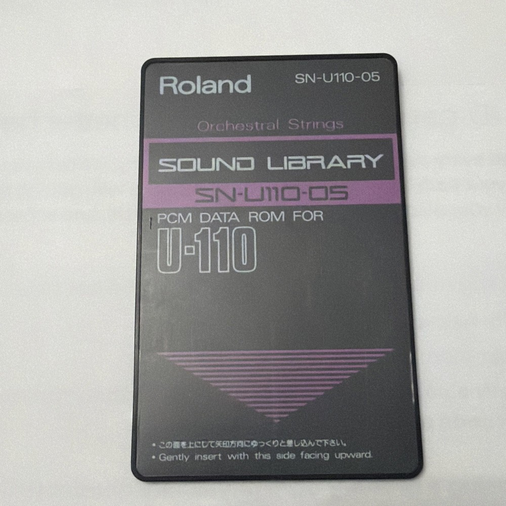 Roland SN-U110-05 Keyboards Sound Library PCM Data Rom for U-110