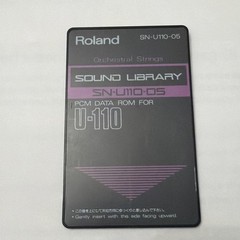 Roland SN-U110-05 Keyboards Sound Library PCM Data Rom for U-110