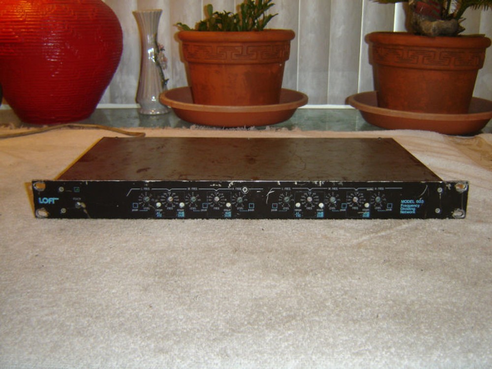 Loft 603, Frequency Dividing Network, Crossover, Vintage Rack