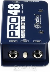 Radial Pro48 1-channel Active 48v Direct Box