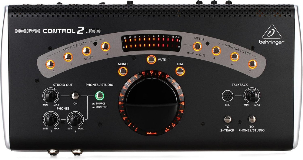 XENYX CONTROL2USB High-End Studio Control and Communication Center with VCA Cont