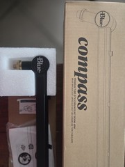 (Open Box) Logitech Blue Compass Tube Style Microphone Broadcast Boom Arm Black