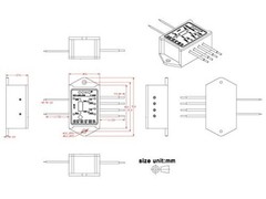 DPST 1NO 1NC 8Amp Power Relay Module Control Voltage AC/DC 12V