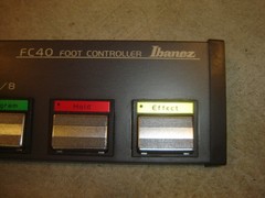 Ibanez FC40, Foot Controller, Footswitch, No Cable, for Repair